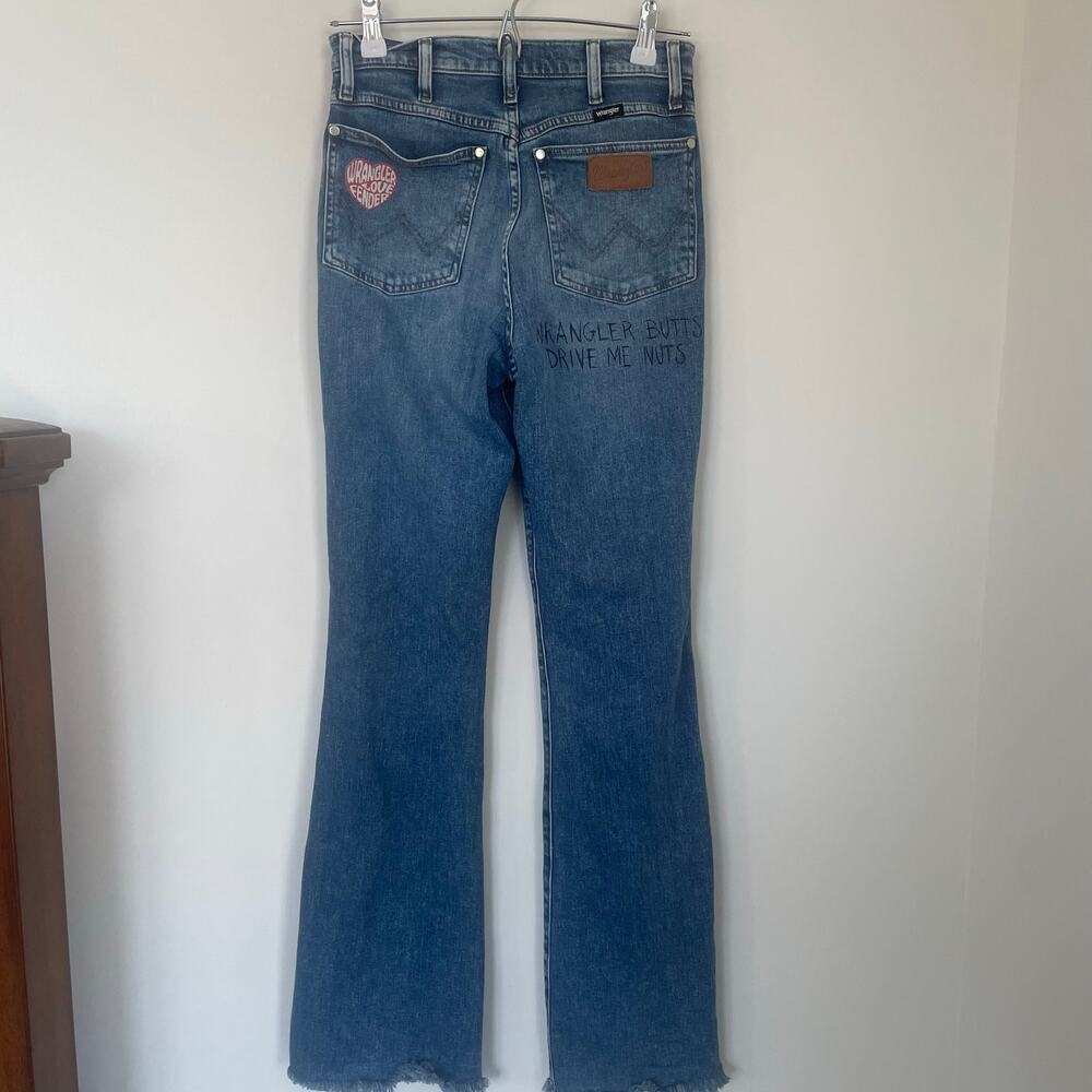 Wrangler x Fender Westward 626 High Rise Bootcut Jeans 26x32 - Picture 2 of 16